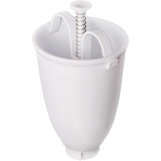 Accesoriu de Bucatarie pentru Gogosi, Klevo, Dozator pentru Aluat, Dispozitiv Manual, Forma de Gogosi, pentru Gatit, 18x10x10 cm, Alb
