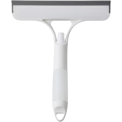 Racleta de Curatare 3 in 1, Klevo, Multifunctional, Pentru Casa si Masina, Pulverizator de Spray, Racleta din Silicon si Burete, 21.5 x 25.7 cm, Alb