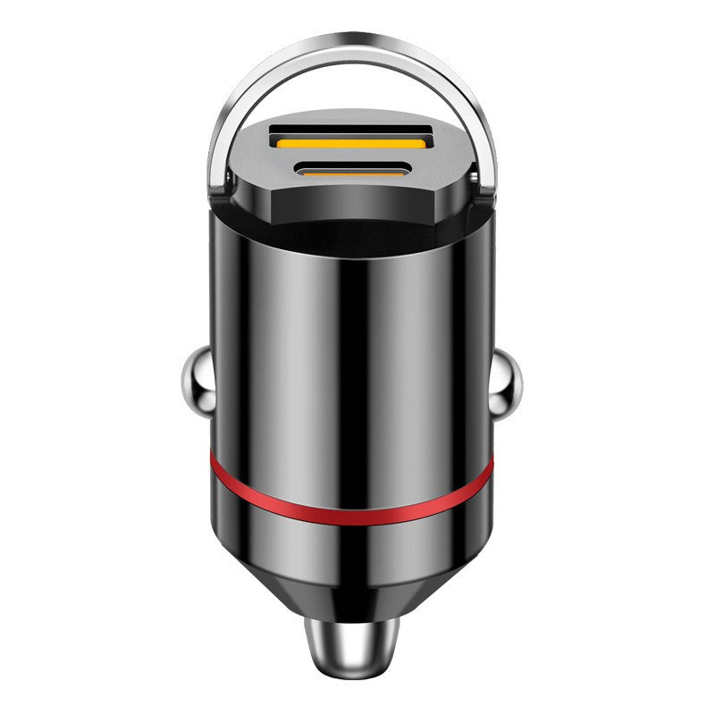 Incarcator Auto 2 in 1, Klevo, Port USB Fast Charge QC3.0 si Type C, PD 30W, Negru