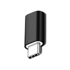 Adaptor Micro USB spre Lightning, Klevo, 2.8 cm, Negru