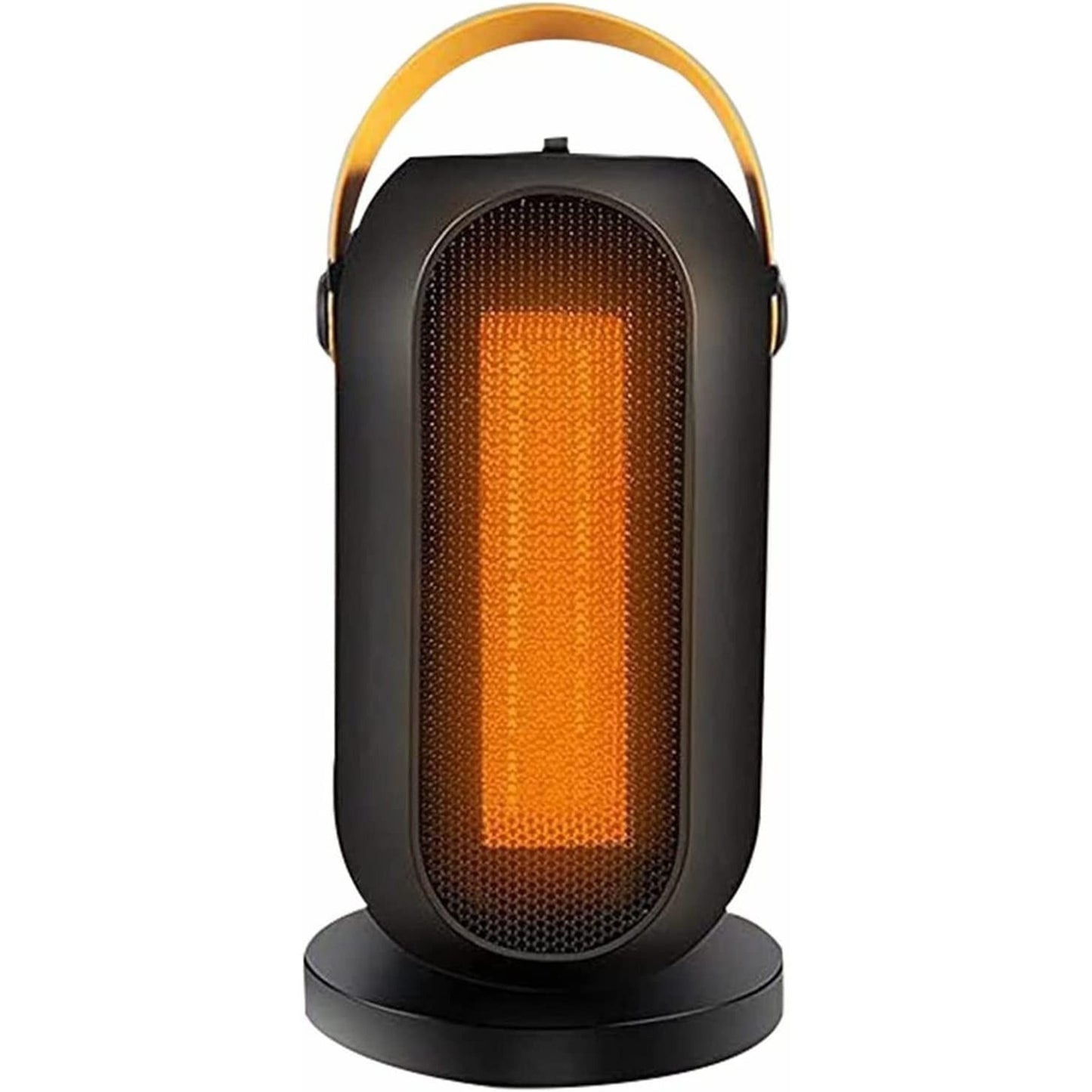 Aeroterma / Radiator Klevo PTC-1500Q1, 1200 W, 2 trepte de putere, termostat reglabil, Negru