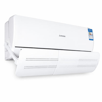 Deflector pentru Aer Conditionat, Klevo, Model M cu Deschidere Completa, Accesoriu pentru Directionarea Fluxului de Aer si Reducerea Curentului Direc, 56 x 18 cm