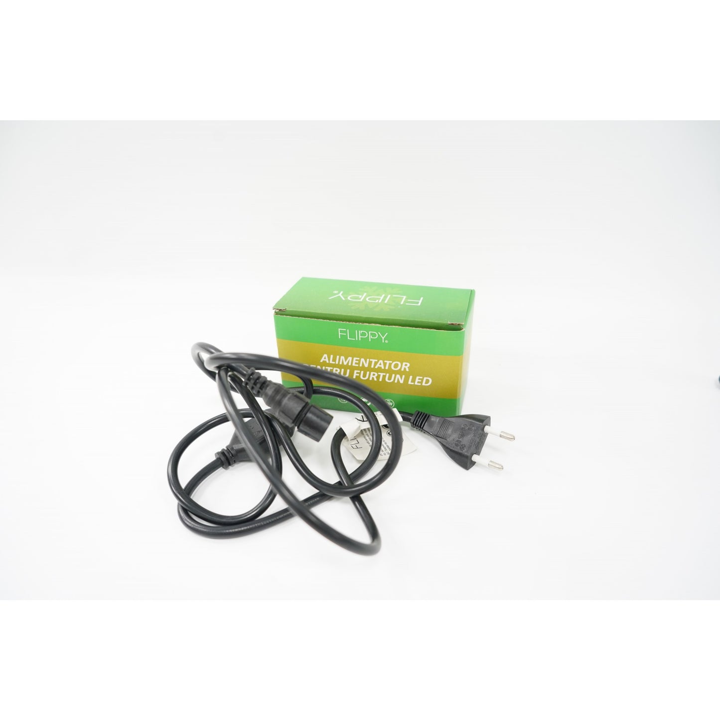 Alimentator pentru furtun luminos, fara joc de lumini, 220 V, 3 A, max, 660 W, Klevo, fir negru