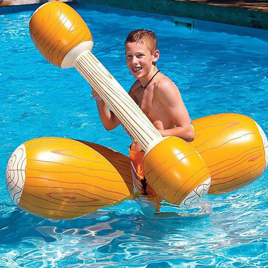 Colac de inot gonflabil sub forma de pluta + vasla gonflabila , Joc pentru piscina, Klevo