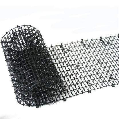 Plasa Protectoare pentru Gradina, Klevo, Plasa Contra Animalelor de Companie, Plasa cu Tepi Anti Animale, 200 x 30 cm, Negru