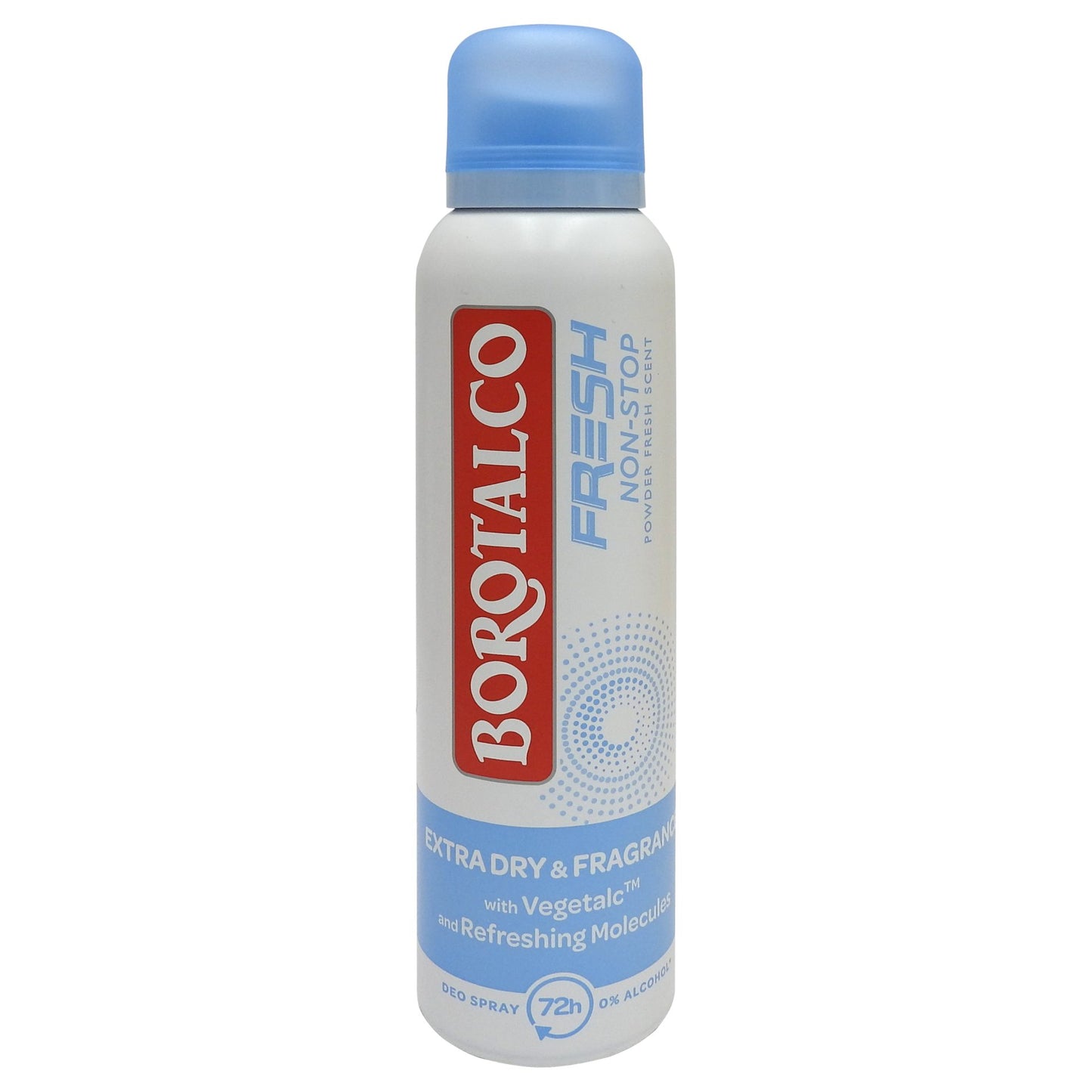 Antiperspirant Deodorant, Borotalco, 150 ml Fresh Non Stop