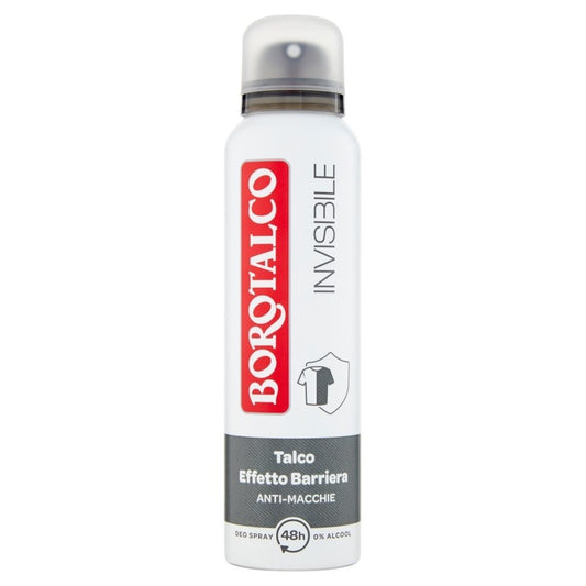Antiperspirant Deodorant, Borotalco, 150 ml Invisible