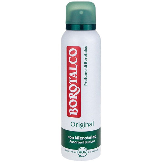 Antiperspirant Deodorant, Borotalco, 150 ml Original