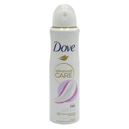 Antiperspirant Deodorant, Dove, 150 ml Advanced Care Soft Feel