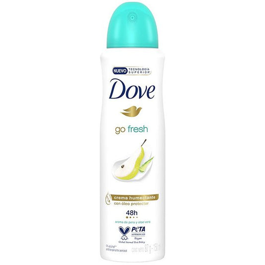 Antiperspirant Deodorant, Dove, 150 ml Go Fresh Pear Aloe Vera