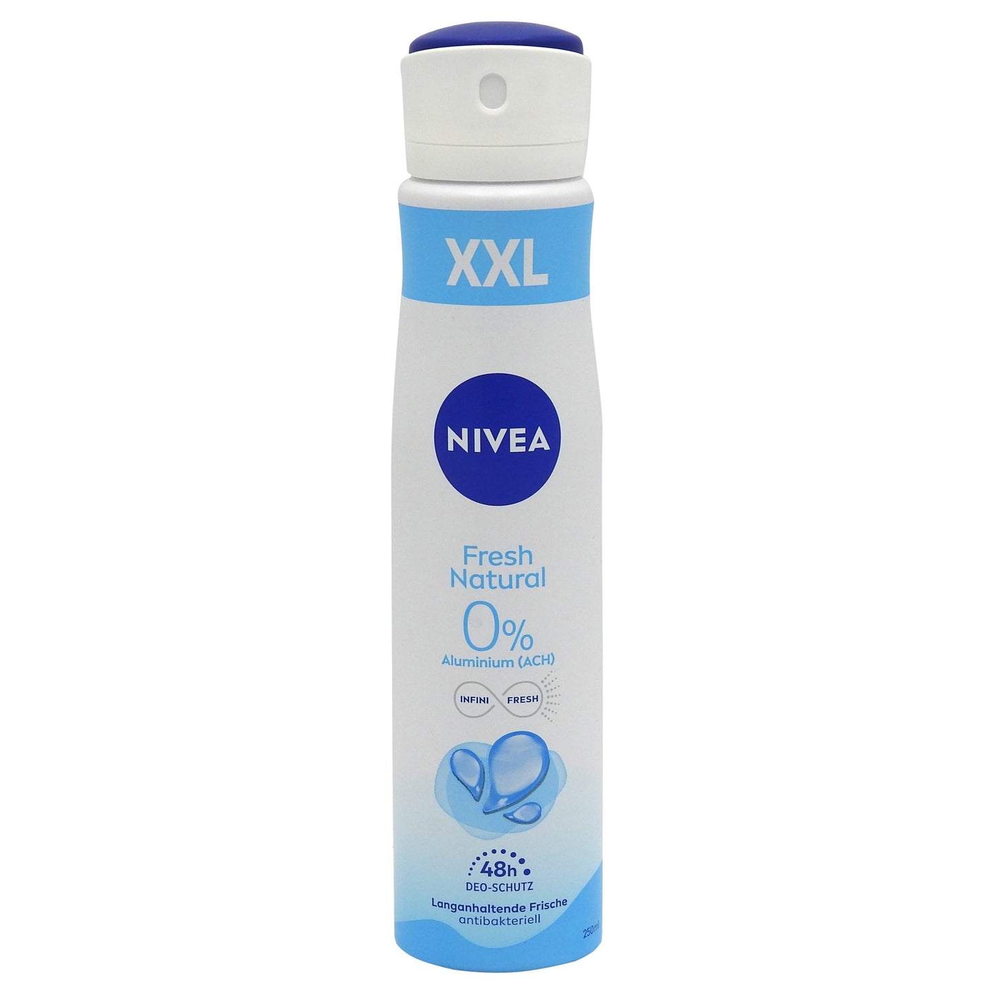 Antiperspirant Deodorant, Nivea, 250 ml Fresh Natural