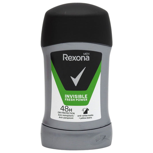 Antiperspirant Stick, Rexona, 50 ml Men Invisible Fresh Power