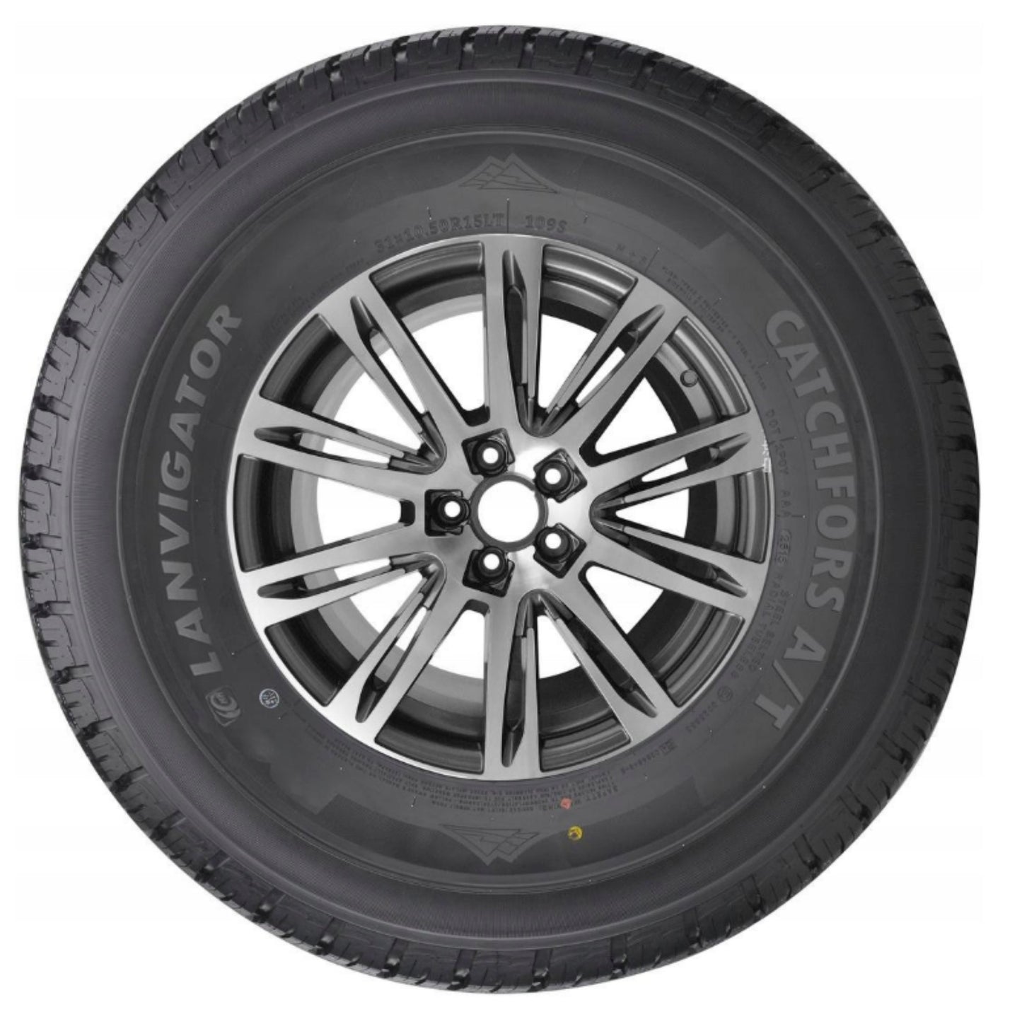 Anvelopa All Terrain LANVIGATOR CATCHFORS A/T P225/75R15 102T, Aderenta, Rezistenta si Control pe Drum si Off-Road