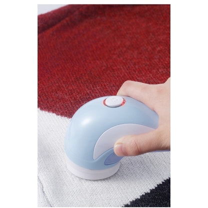 Aparat Pentru Curatat Scame, Par Si Praf, Klevo, Pentru Diferite Tipuri De Material, Cu Lame Din Otel Inoxidabil, Incarcare Prin USB Type-C, Cu Perie De Curatare si Cablu USB Incluse, 13.5x9 cm, Albastru