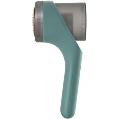 Aparat Scame si Par Haine, Klevo, Electric, USB inclus, Periuta Curatare, pentru Diferite Tesaturi, 3 Trepte, 20.5 x 8.8 x 7 cm, Verde