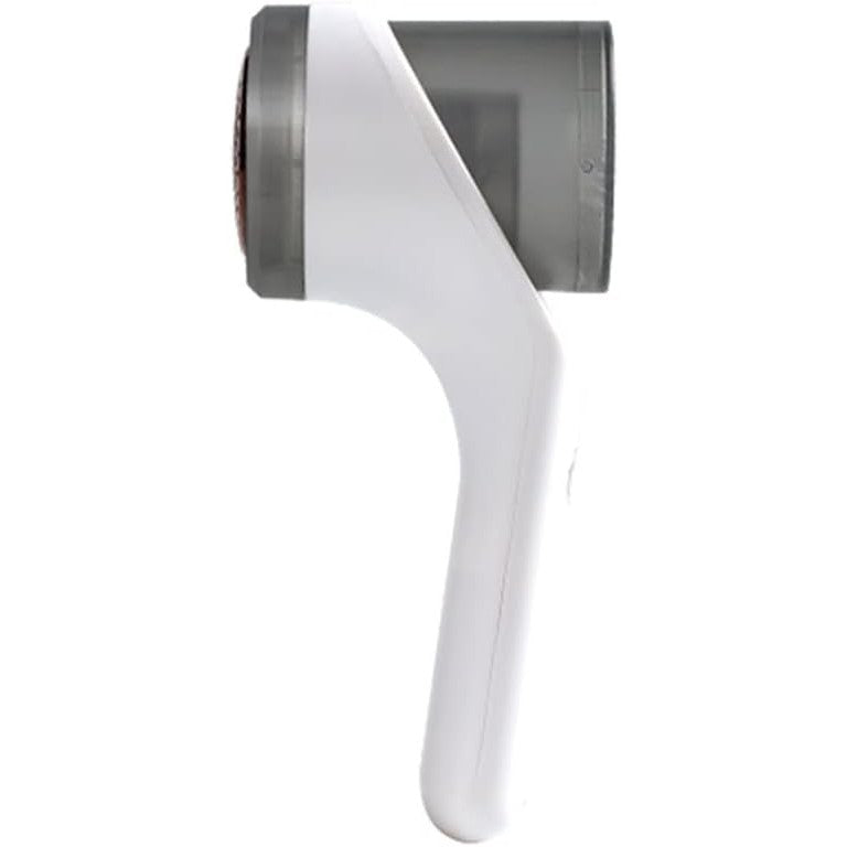 Aparat Scame si Par Haine, Klevo, Electric, USB inclus, Periuta Curatare, pentru Diferite Tesaturi, 3 Trepte, 20.5 x 8.8 x 7 cm, Alb
