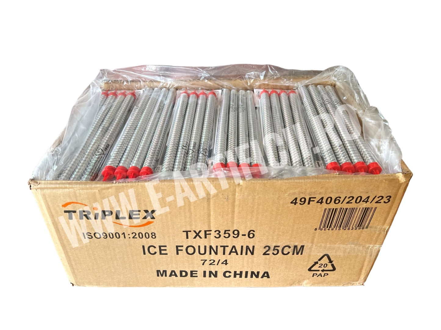 Artificii pentru tort argintii 25 cm Engros