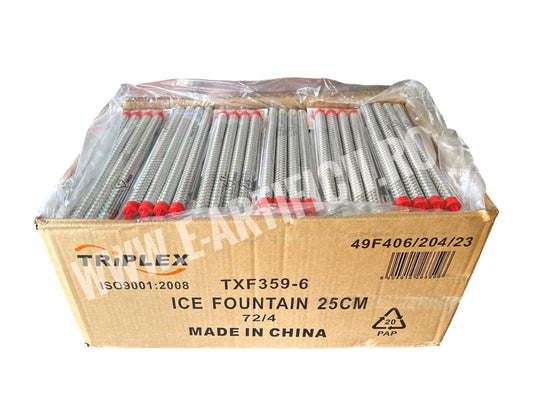Artificii pentru tort argintii 25 cm Engros
