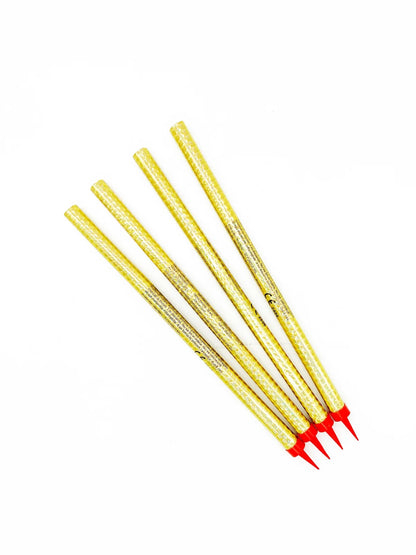 Set 4 buc artificii de tort 30 cm - 120 secunde