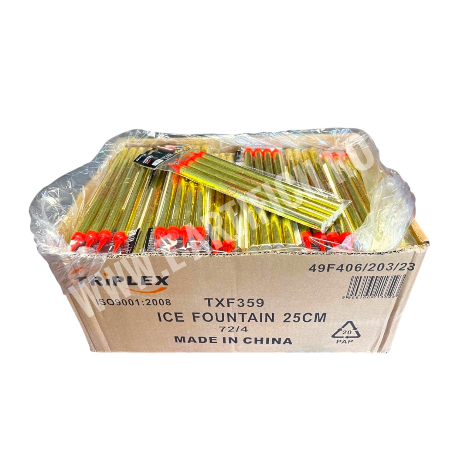 Artificii pentru tort aurii 25 cm Engros