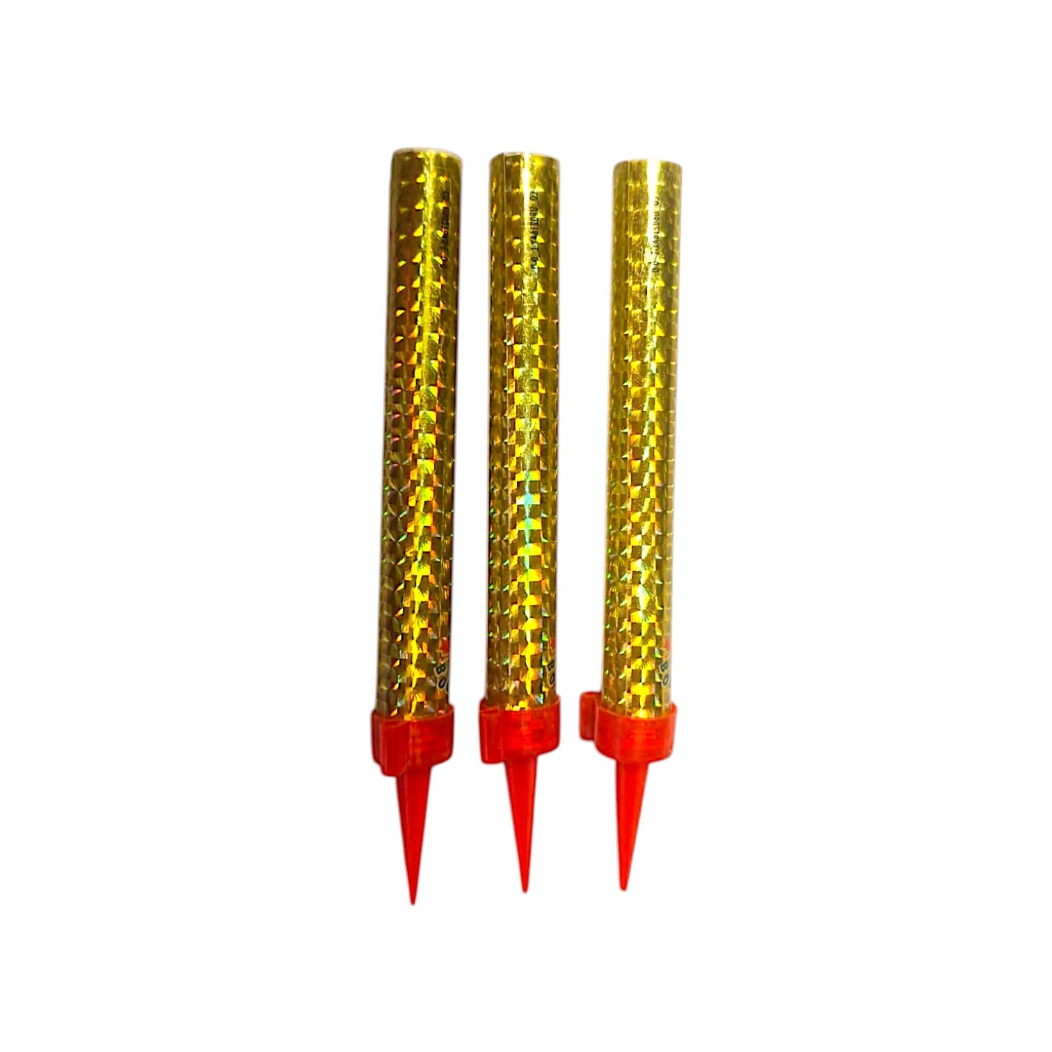 Artificii pentru tort aurii 12 cm - set 3 BUC