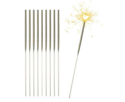 Artificii sparklers de mana - stelute de brad 16 cm - set 10 buc