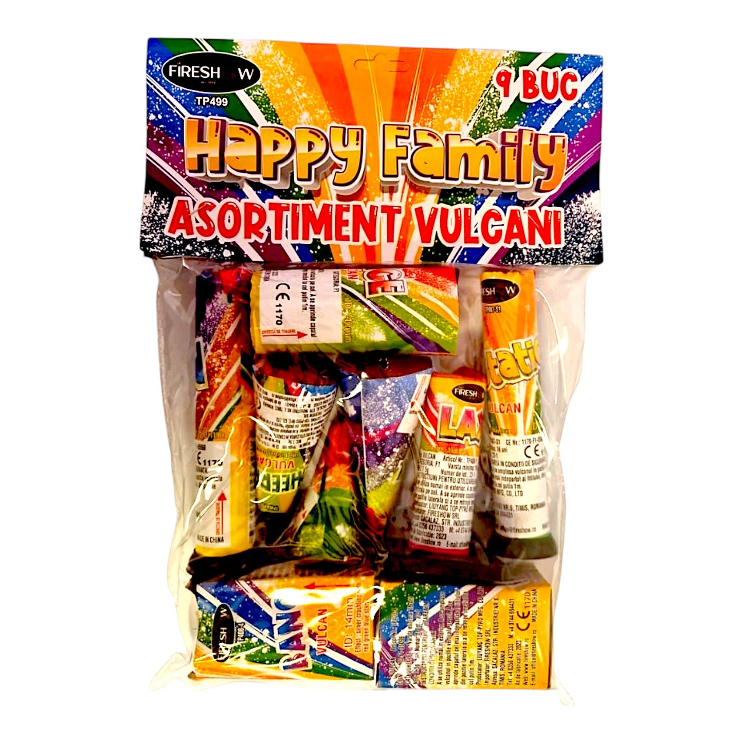 Asortiment de Vulcani Happy Family