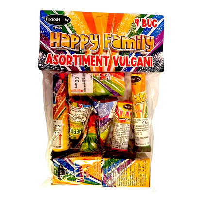 Asortiment de Vulcani Happy Family