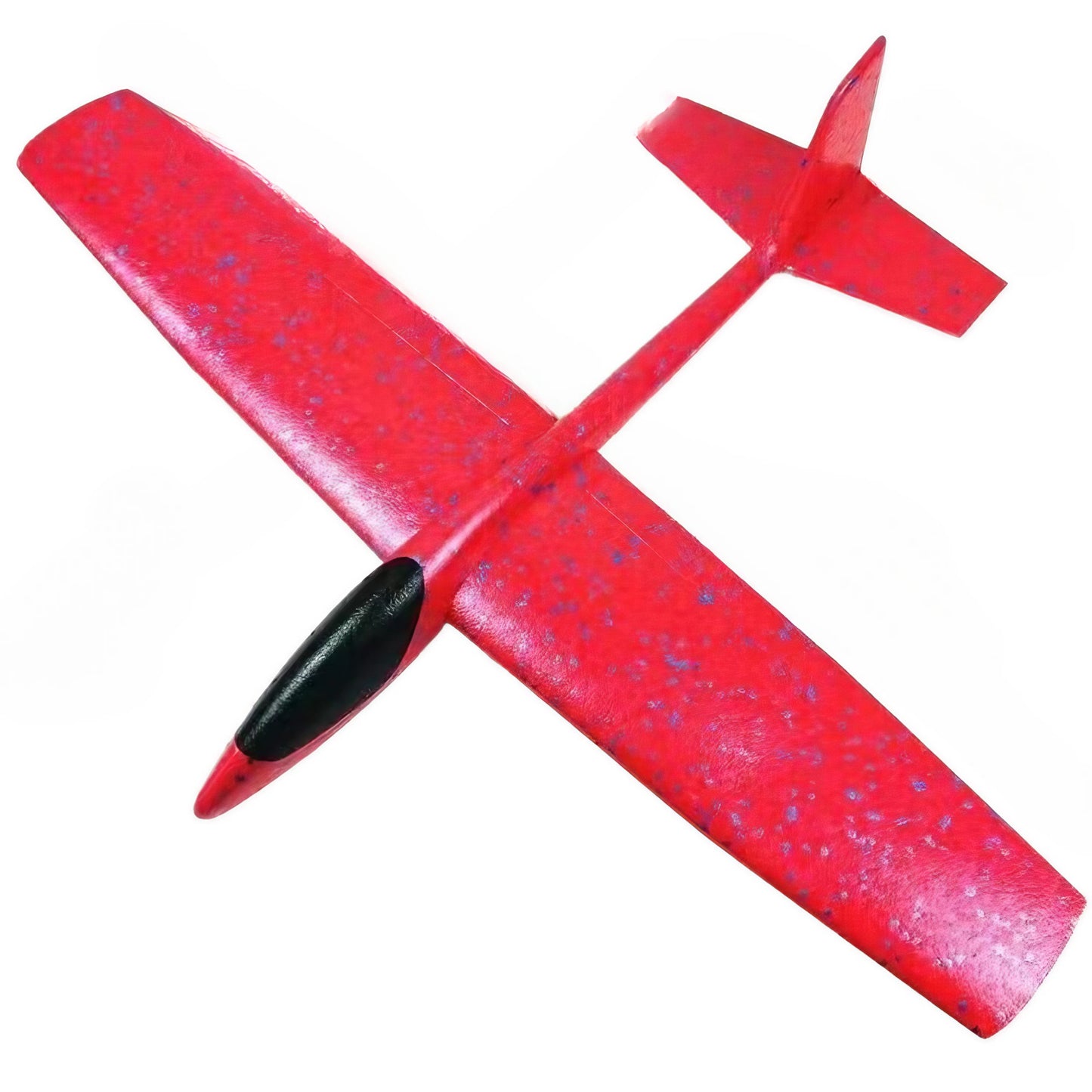 Avion Planor Klevo, din Polistiren, Lungime 84 cm , Jucarie Recreativa, Cascadorii, Rosu