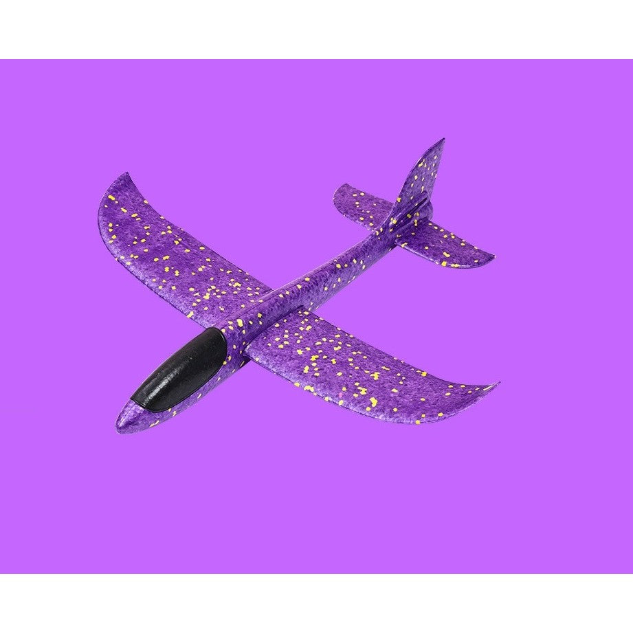 Avion Planor, Klevo, Simplu, din Poliester, 48 cm, Violet