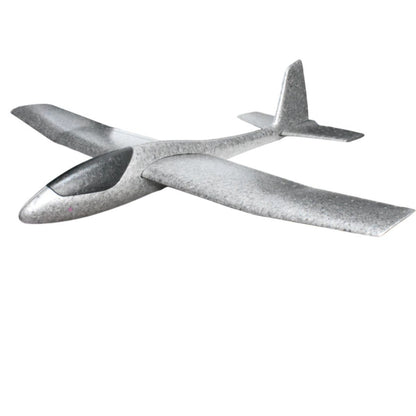 Avion Zburator, Klevo, Tip Planor, 83 cm Lungime, +3 Ani, din Polistiren, Aruncare 10 - 30 m, Gri
