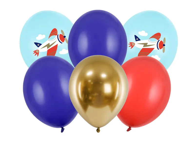 Baloane 30 cm, Avion, mix
