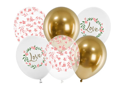 Baloane 30 cm, Love, mix