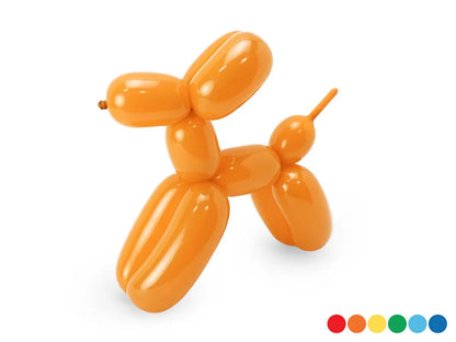 Baloane din material polimeric pastel 130 cm cu pompă, amestec