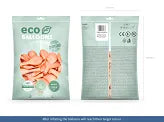 Baloane Eco 30cm metalice, piersică