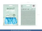 Baloane Eco 30cm pastel, albastru-azur