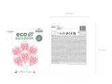 Baloane Eco 33 cm Pastel, Buline, Roz Deschis
