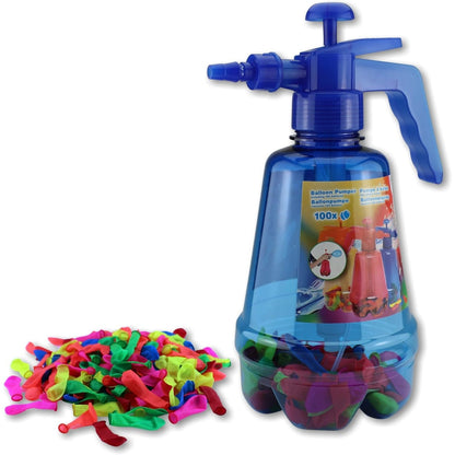 Set 300 de Baloane cu Apa, Klevo, Rezervor de Apa de Umplut, 1.5L, Autosigilate, 34 x 27 x 10 cm, Multicolor
