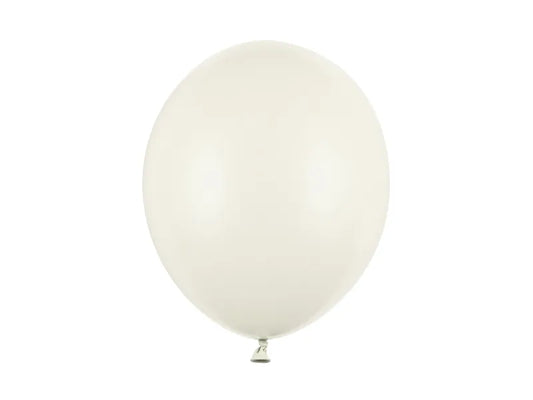Baloane rezistente 30 cm, crem pastel deschis