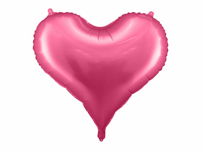 Balon de folie Inima roz 75 cm