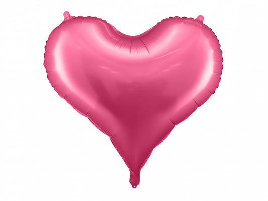 Balon de folie Inima roz 75 cm