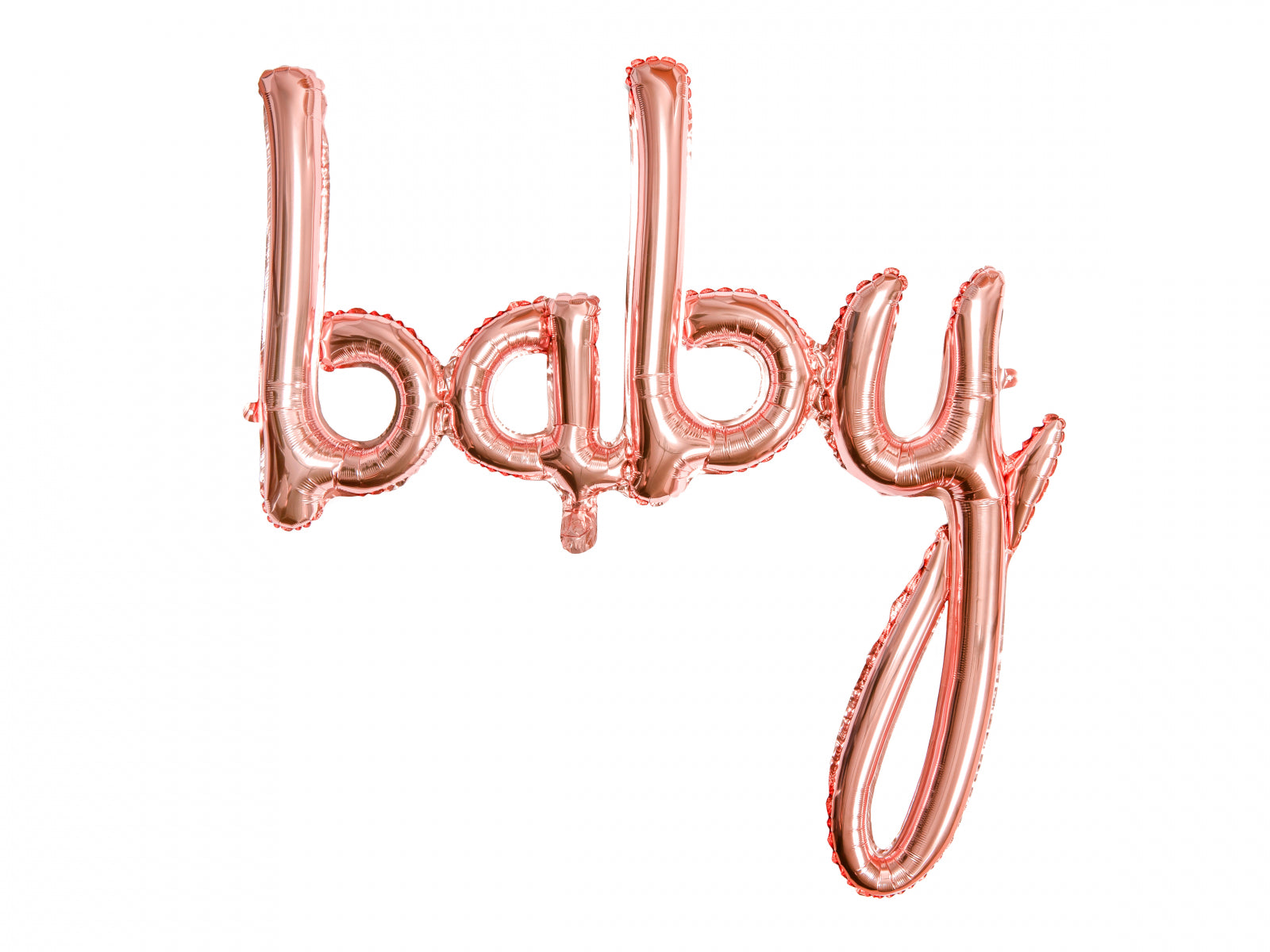 Balon folie Baby, rose gold, 73.5x75.5cm (1 buc.)