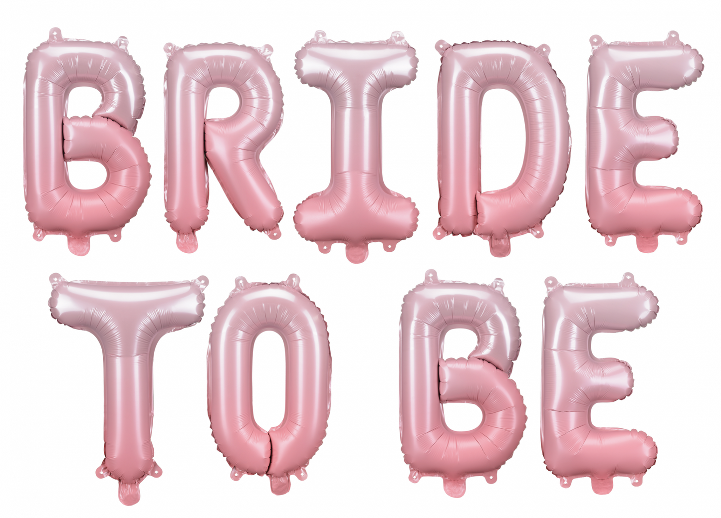 Balon din folie Bride to be, 350x45 cm, roz