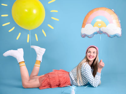 Balon din folie Curcubeu 55 cm