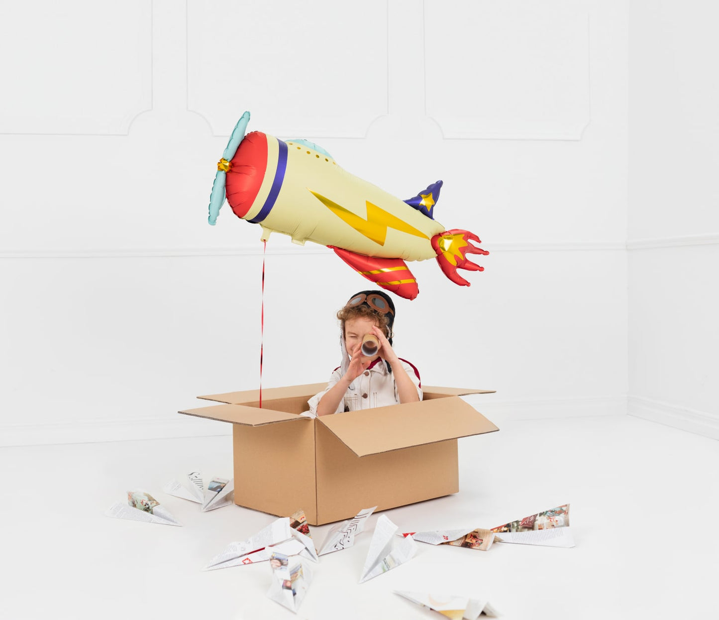 Balon din folie Avion 91 cm