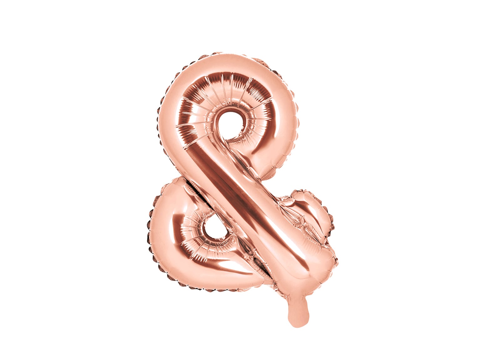 Balon folie &, 35cm, rose gold (1 buc.)