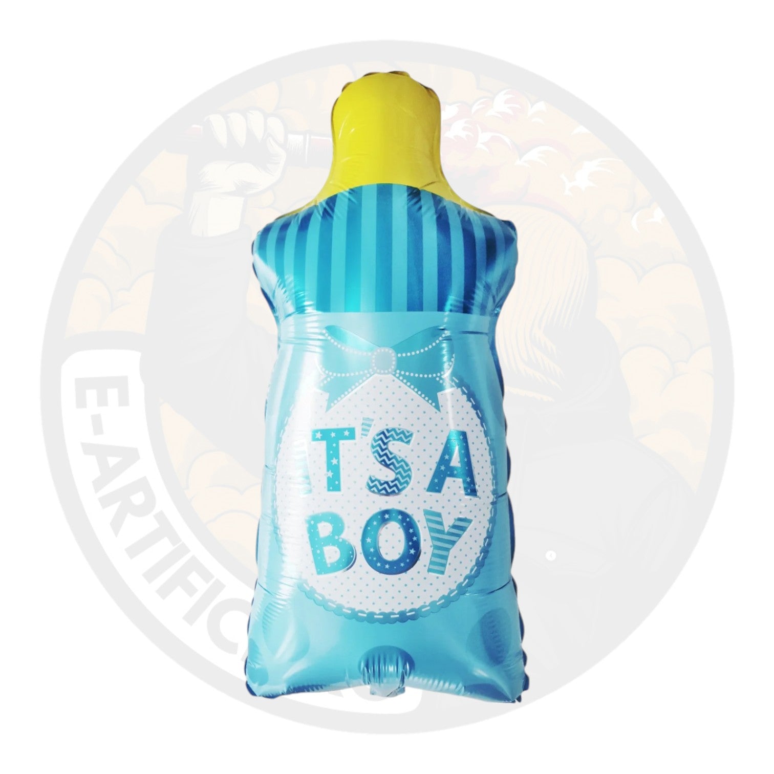 Balon folie botez / baby shower / gender reveal IT'S A BOY 37x75.5CM