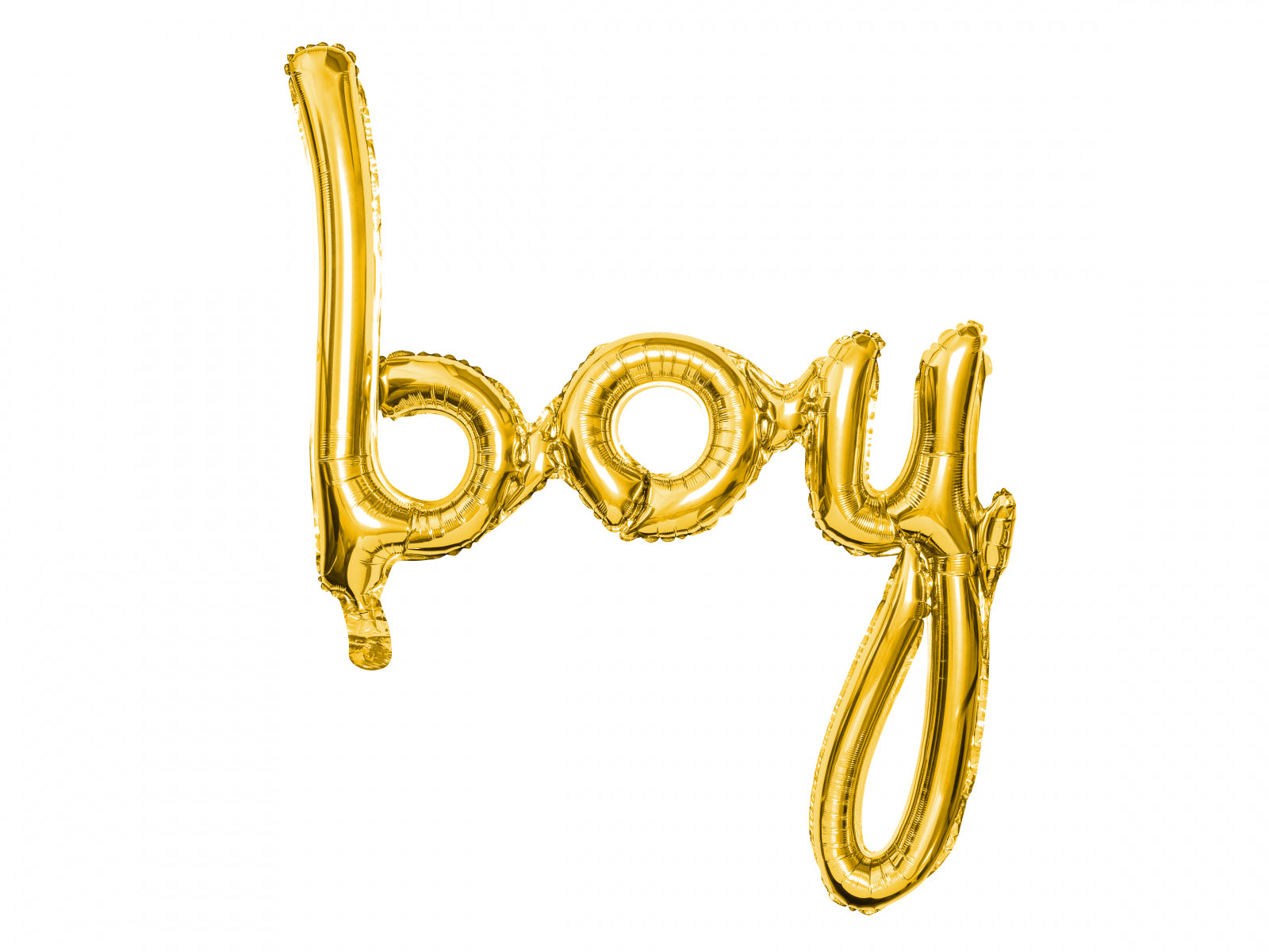 Balon folie Boy, auriu, 63.5x74cm (1 buc.)