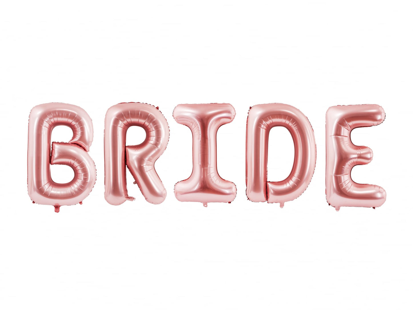 Balon folie Bride, 280x86cm, rose gold (1 buc.)