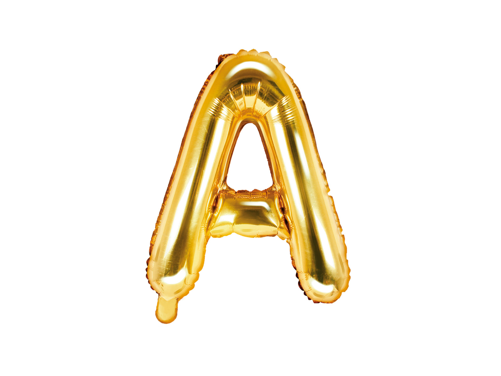 Balon folie Litera ''A'', 35cm, auriu (1 buc.)